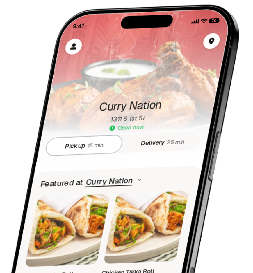 Curry Nation app preview