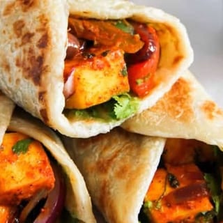 Chilli Paneer Roll