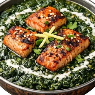 Salmon Saag