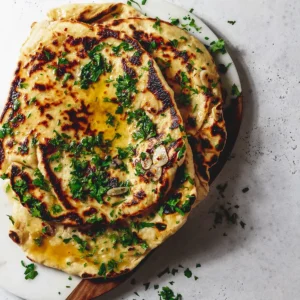 Chilli Garlic naan