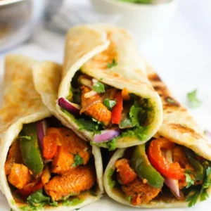 Chilli chicken roll