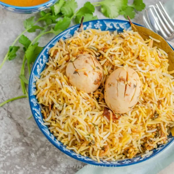 Egg Dum biryani