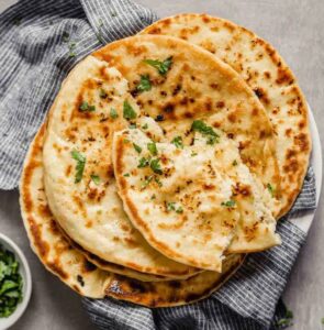 Garlic naan