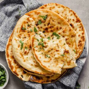 Garlic naan