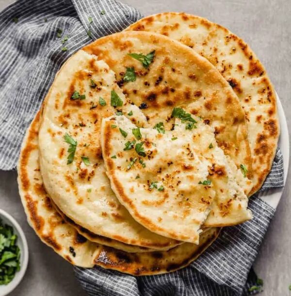Garlic naan