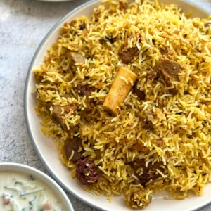 Lamb Dum biryani