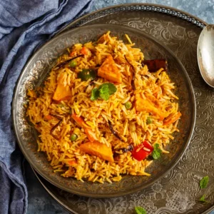 Paneer Dum biryani