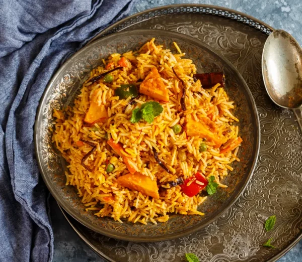 Paneer Dum biryani