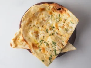 Rose merry Garlic naan