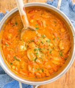 Shrimp tika masala